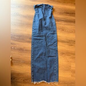 Zara Maxi Denim Dress